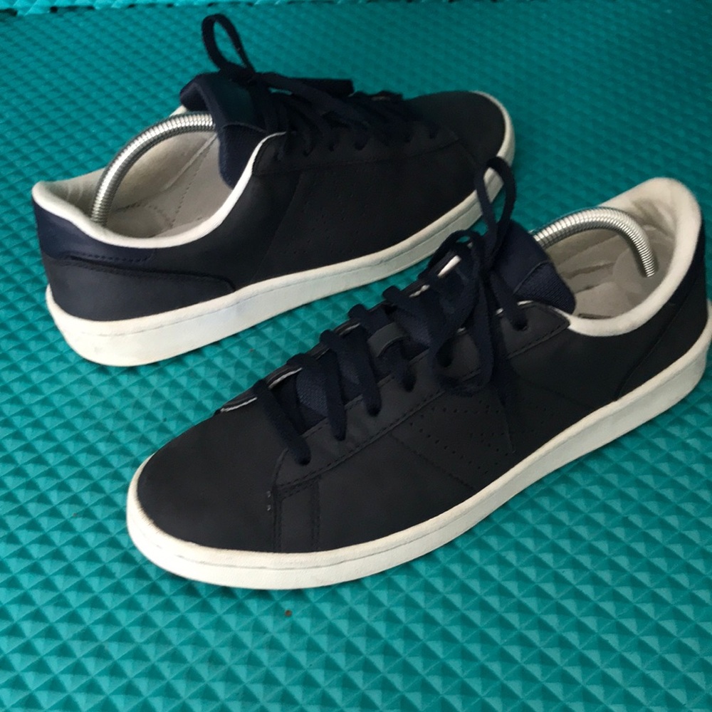 NEE BALANCE 791 Navy Blue Men’s Leather Sneakers | 9